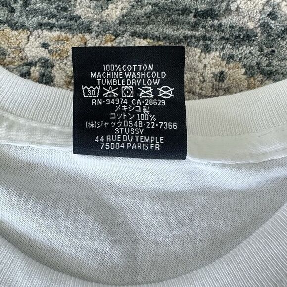 Stussy X Denim Tears Shirt Mens XL Farmers Blvd Tee Streetwear NY Queens Jamaica - Picture 5 of 9
